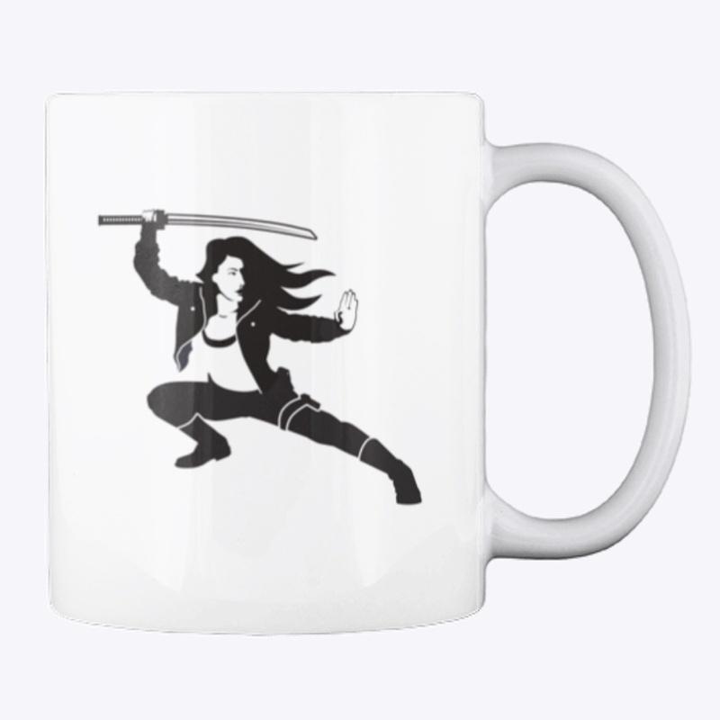 Samurai Ninja Girl MUG